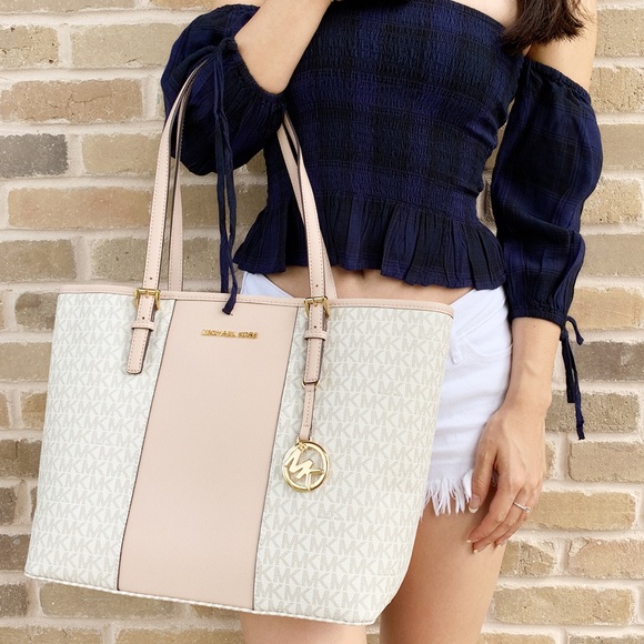 Gaby’sBags👜💕- NWT Michael Kors Tote Pink - Picture 3 of 6